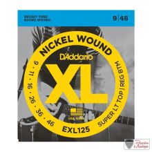 D'Addario XL bright tone roundwound EXL125