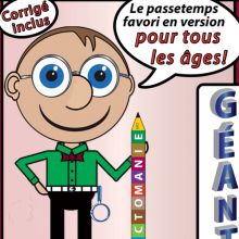 Les Dictomanie Géant 1, 2, 3, 4, 5, 6, et le « Livre-JEUX »
